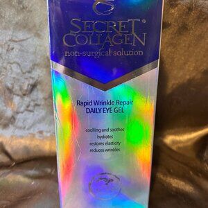 Secret Collagen Rapid Wrinkle Repair Daily Eye Gel Hydration Cooling Sealed NEW